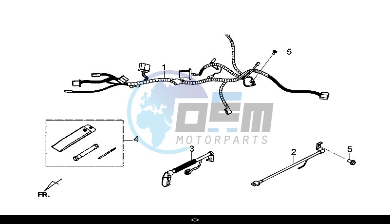 WIRE HARNESS / GTS 300I ABS (LN30W9-EU) (L7-M0)