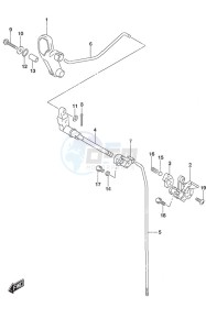 DF 20A drawing Clutch Rod Non-Remote Control