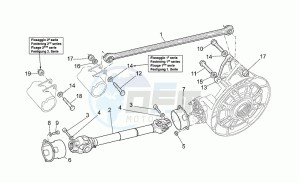 V 11 1100 Sport - Mandello Sport/Mandello drawing Transmission complete