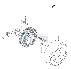 GZ125 (P19) drawing MAGNETO