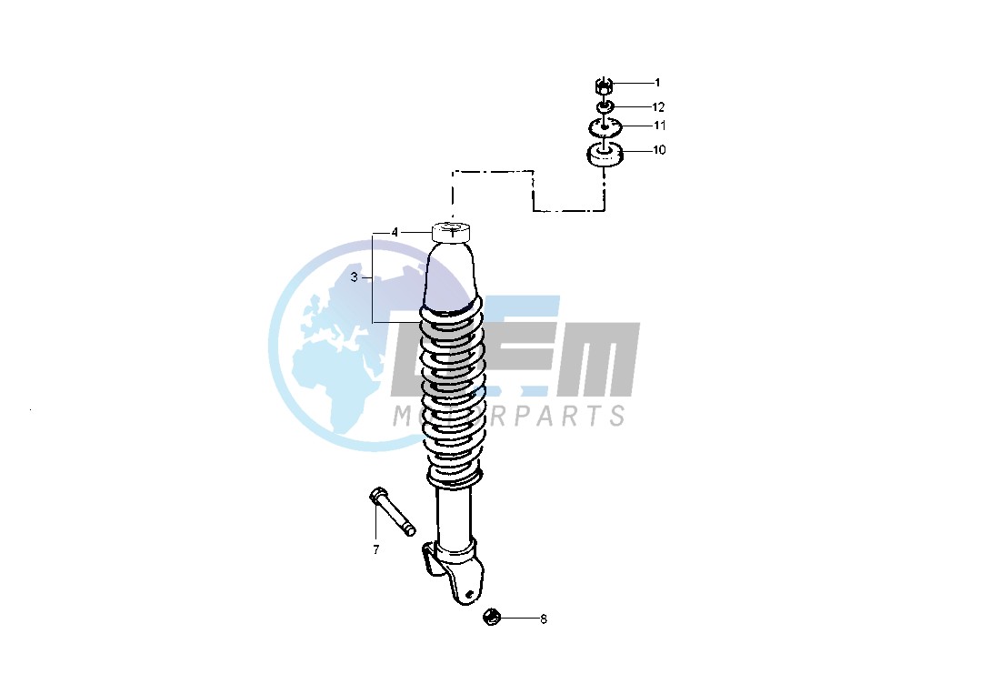 Rear Shock absorber