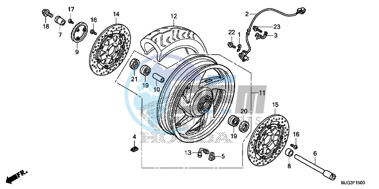 FRONT WHEEL