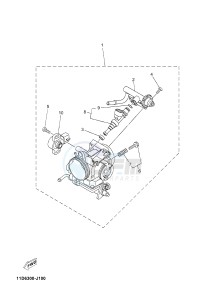 XT660Z TENERE (2BD7 2BD7 2BD7) drawing INTAKE 2