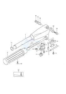 DF 4 drawing Tiller Handle