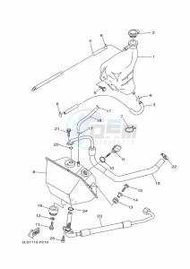 YFM700R (BCX9) drawing OIL TANK