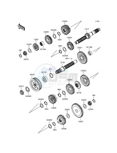 VULCAN 1700 NOMAD ABS VN1700DGF GB XX (EU ME A(FRICA) drawing Transmission