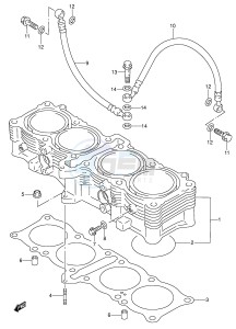 RF600R (E2) drawing CYLINDER