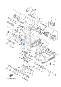 YFM700R YFM7RSED RAPTOR 700 SPECIAL EDITION (1VS2 1VS3 1VS4) drawing REAR ARM