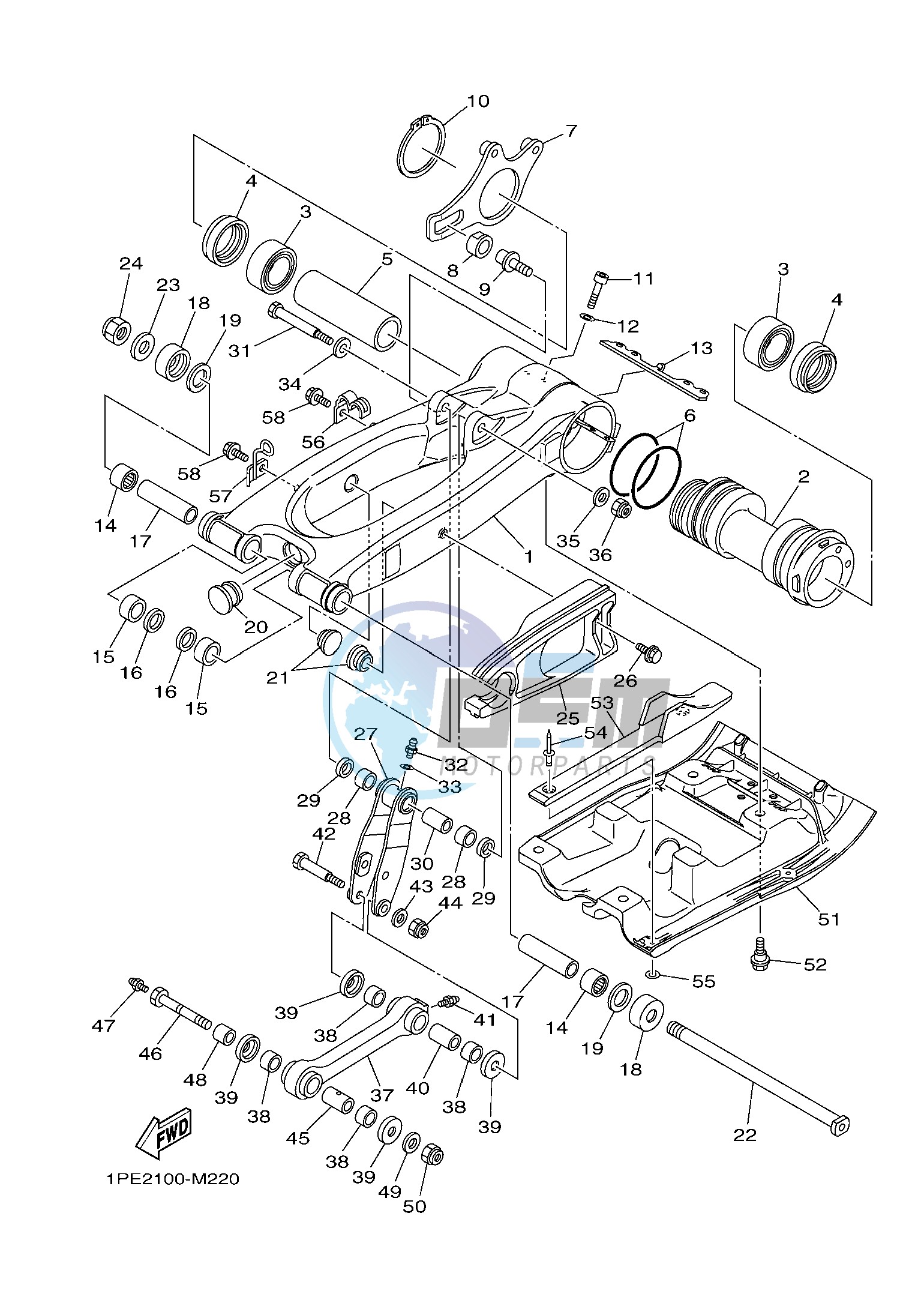 REAR ARM