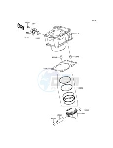 NINJA 250SL ABS BX250BGF XX (EU ME A(FRICA) drawing Cylinder/Piston(s)