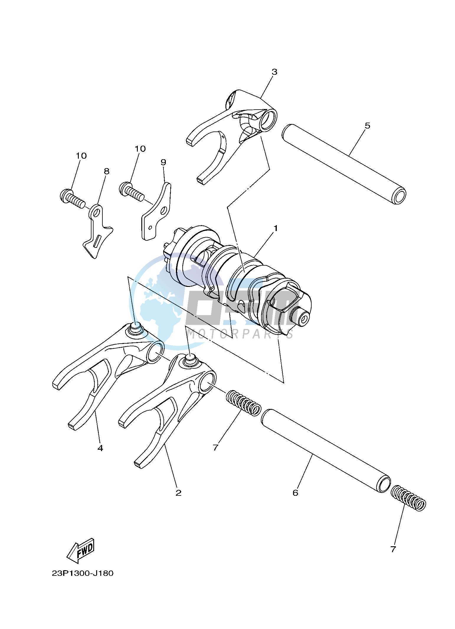 SHIFT CAM & FORK