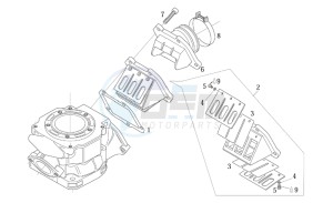 Classic 125 drawing Carburettor flange