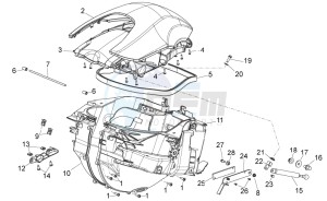 NA 850 Mana GT (AU, CN, EU, GB, IN, JP, K, USA) drawing Central body I