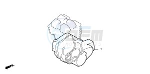 CB250 drawing GASKET KIT B