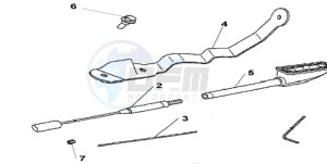 GL18009 SI / AB NAV - (SI / AB NAV) drawing CB ANTENNA (LONG)