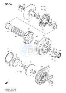 AN400 BURGMAN EU drawing TRANSMISSION (1)