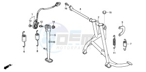 CBF500 drawing STAND