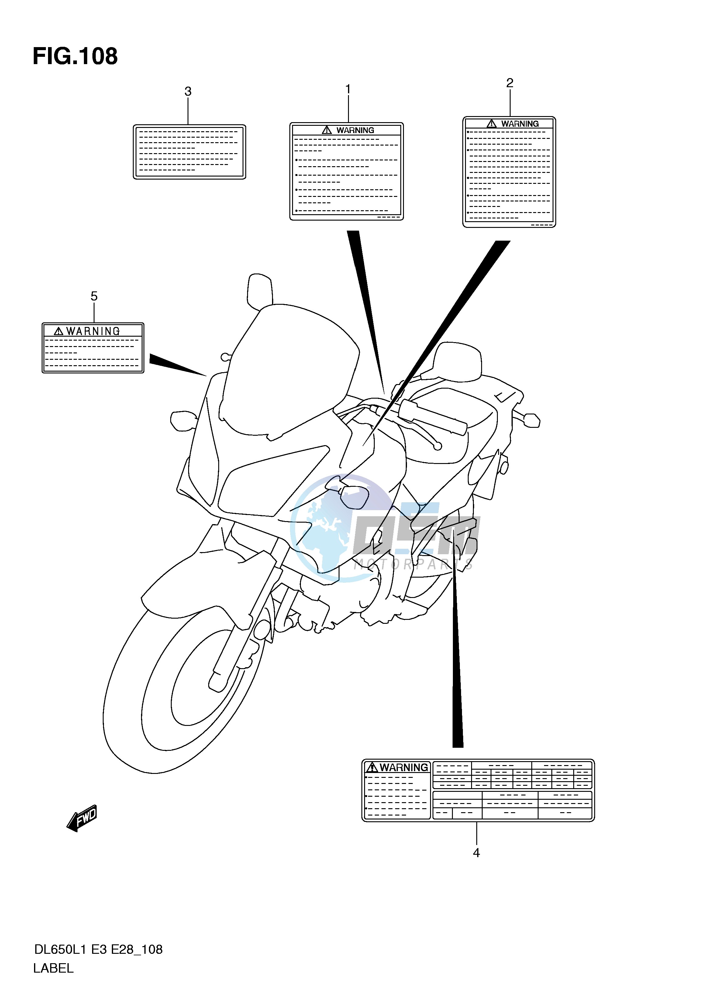 LABEL (DL650L1 E3)