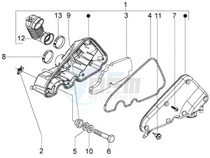 LX 150 USA drawing Air Cleaner