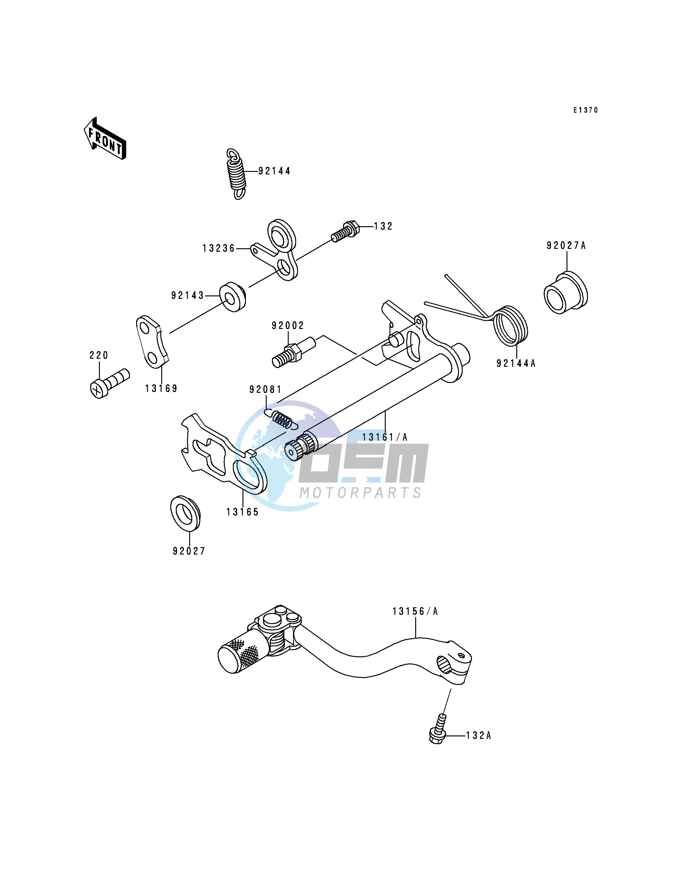 GEAR CHANGE MECHANISM