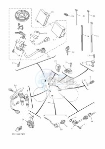 XSR700 MTM690-U (BJW1) drawing ELECTRICAL 2