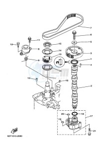 F50DETL drawing OIL-PUMP