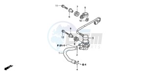 FES150 125 PANTHEON drawing SOLENOID VALVE