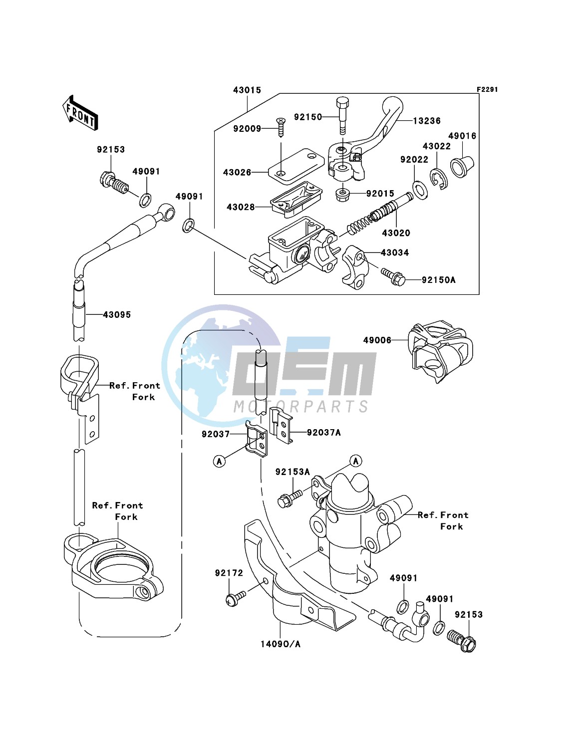 Front Master Cylinder