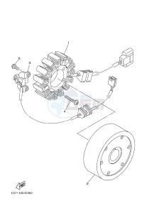 XV1900A MIDNIGHT STAR (1CR4) drawing GENERATOR