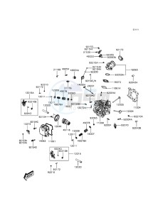 J300 SC300AEFA XX (EU ME A(FRICA) drawing Cylinder Head