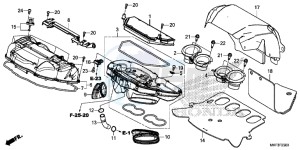 CBR1000S2 2ED - (2ED) drawing AIR CLEANER