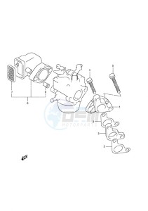 DF 2.5 drawing Intake Pipe/Silencer