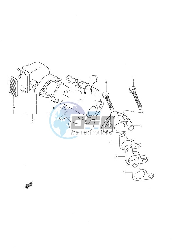 Intake Pipe/Silencer