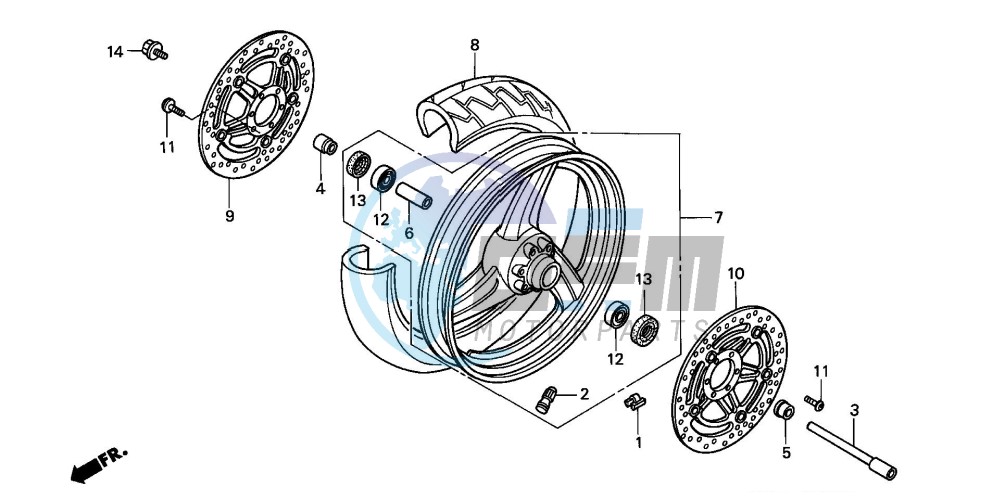 FRONT WHEEL