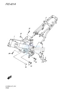 DL1000 ABS V-STROM EU drawing FRAME