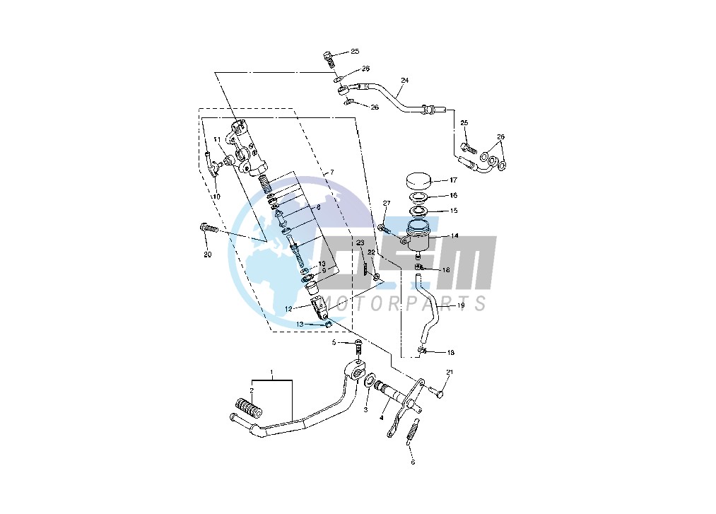 REAR MASTER CYLINDER