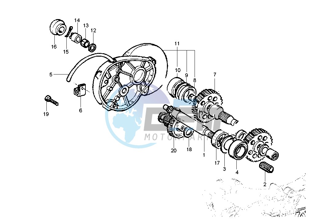 Gear group