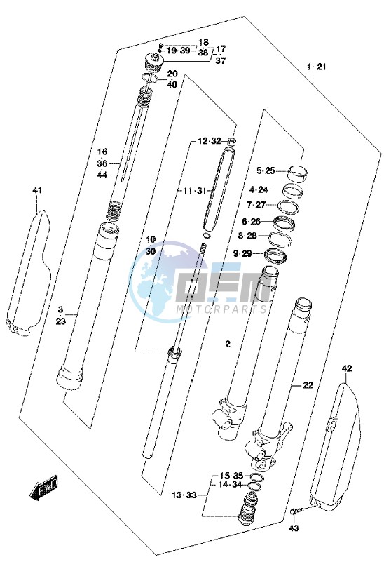 FRONT FORK DAMPER