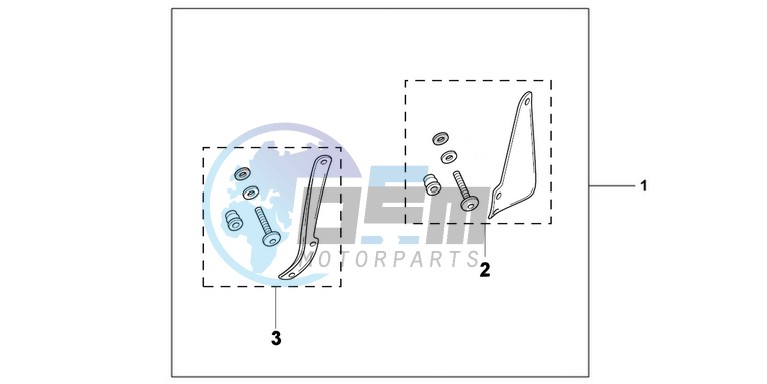 KIT LEG DEFLECTOR