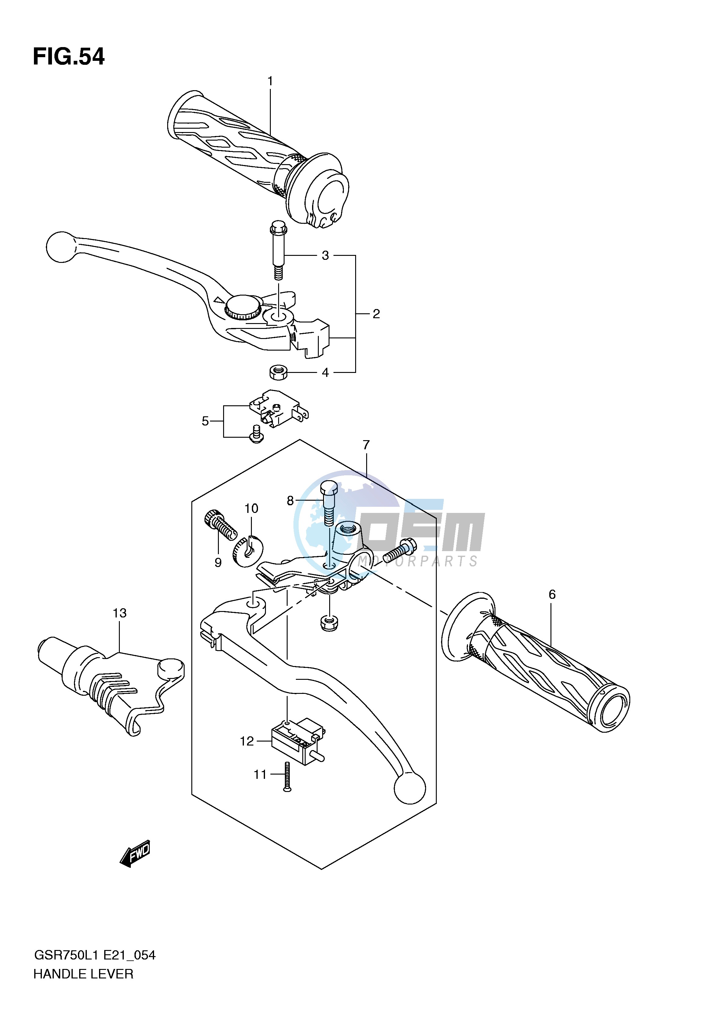 HANDLE LEVER