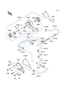 MULE 3000 KAF620G6F EU drawing Water Pump