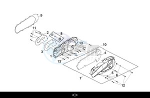 JOYMAX Z + CBS (LW12W4-EU) (M2) drawing L. CRANK CASE COVER