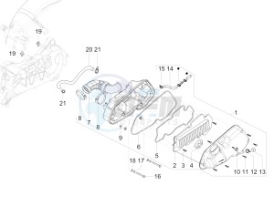 SXL 125 4T 3V drawing Air filter