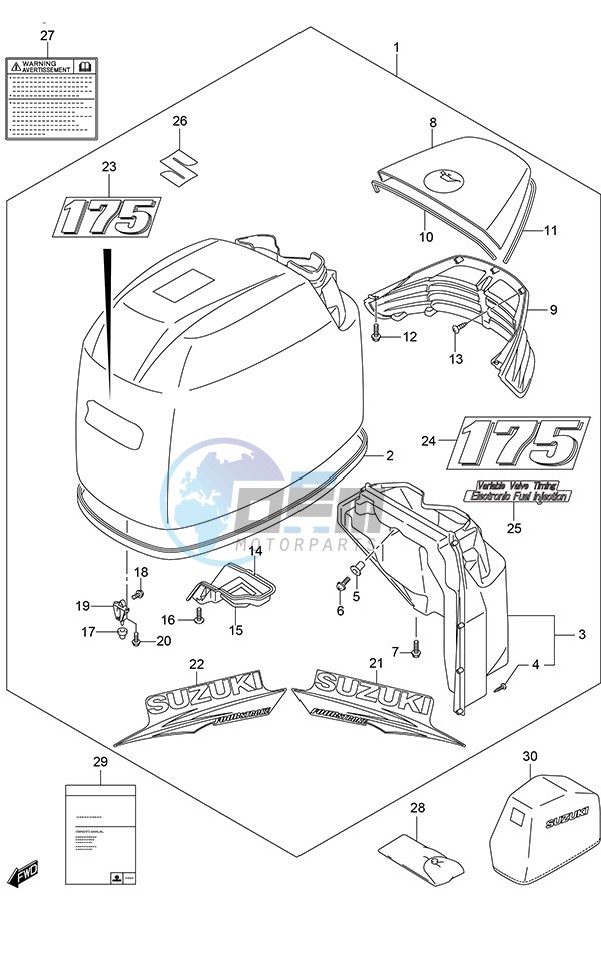 Engine Cover (Black)