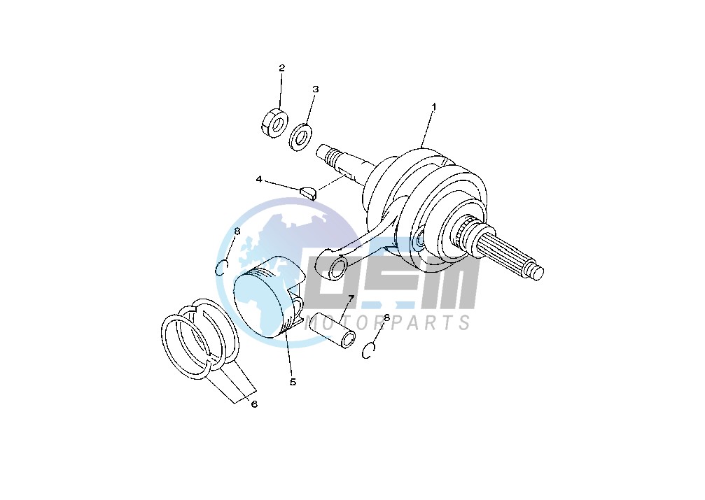 CRANKSHAFT PISTON