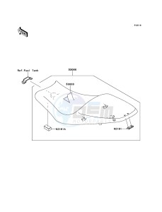 ER-6n ER650A6S GB XX (EU ME A(FRICA) drawing Seat