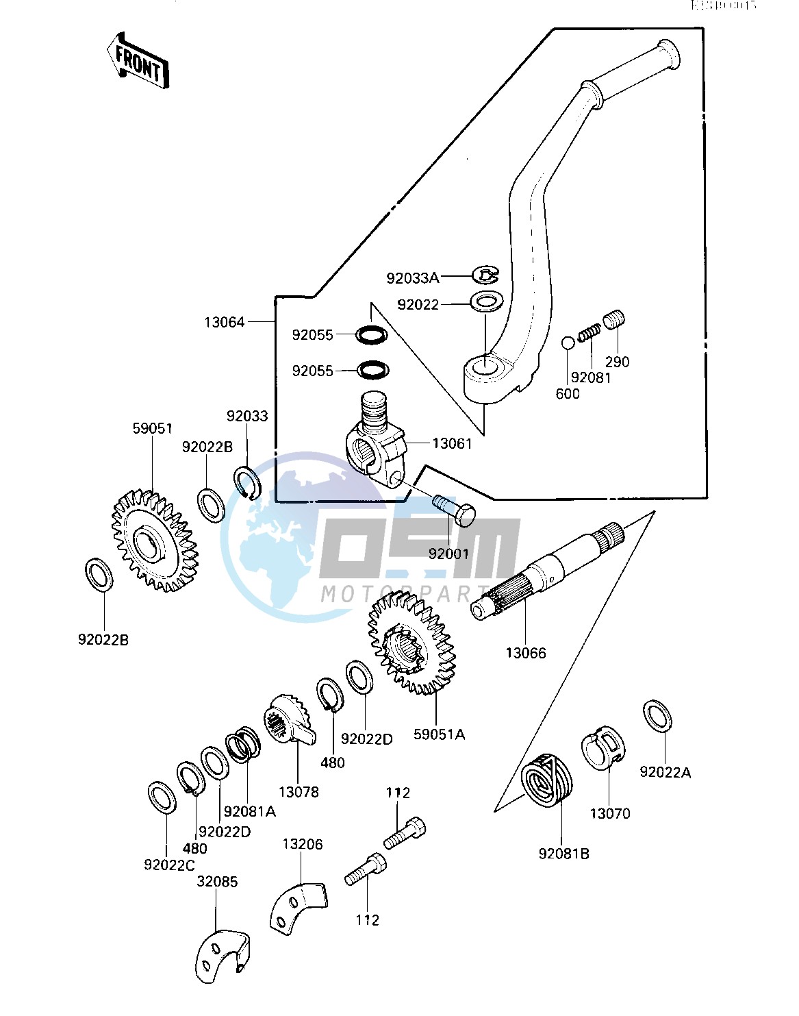 KICKSTARTER MECHANISM