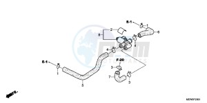 NT700VB drawing AIR INJECTION VALVE