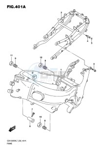 GSX-1300R ABS HAYABUSA EU drawing FRAME