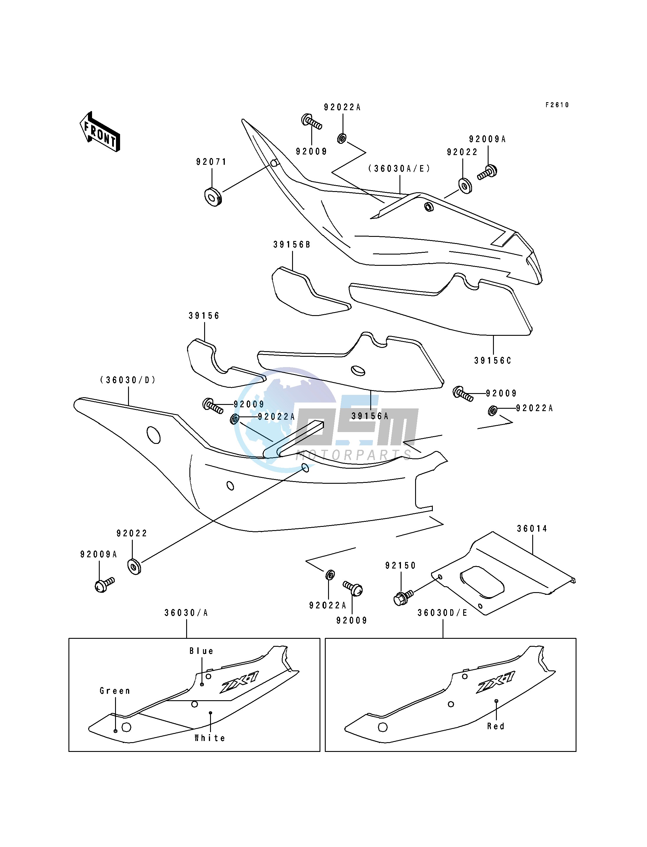 SIDE COVERS_CHAIN COVER-- ZX750-L1- -